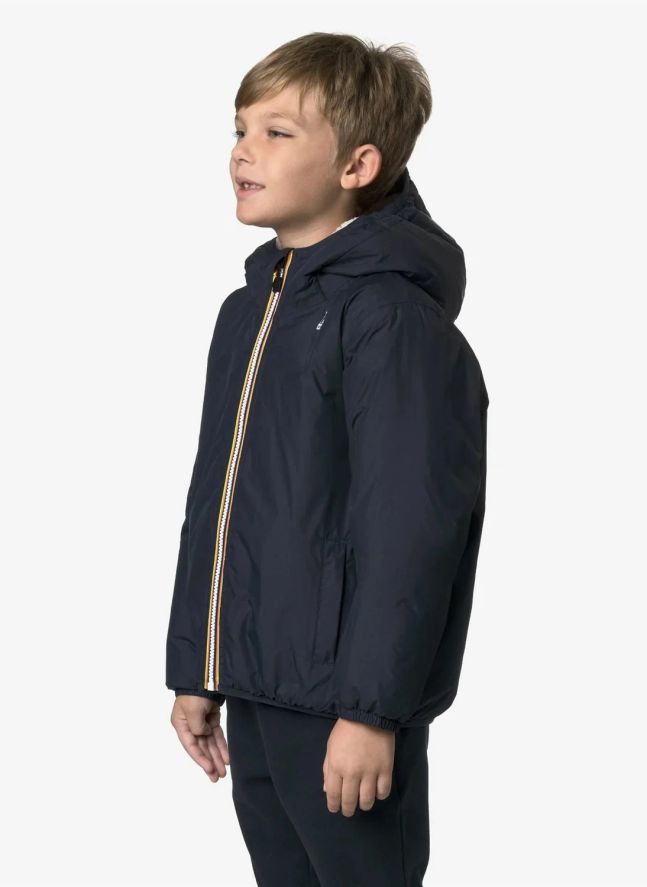 Veste Imperméable Fourrée Le Vrai 4.0 Claude Orsetto | Bleu marine