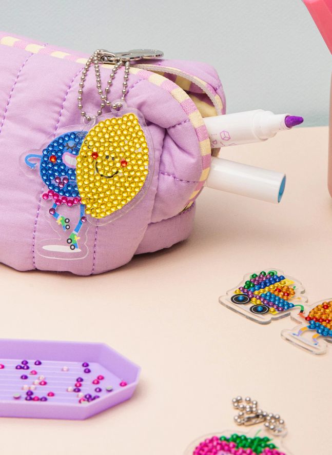 Children's Diamond painting kit - Key ring