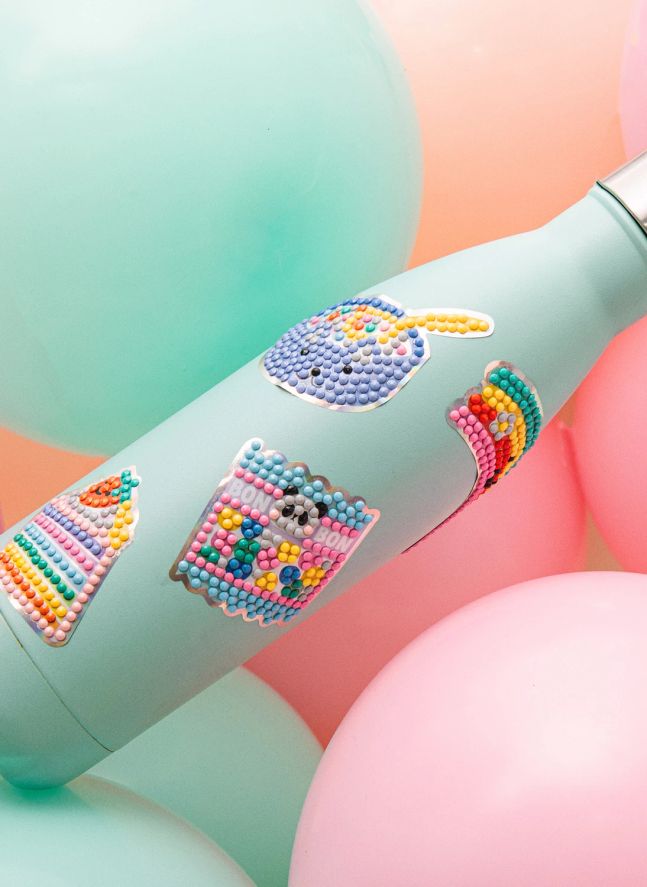 Kit de Diamond painting enfant - Stickers Yummy