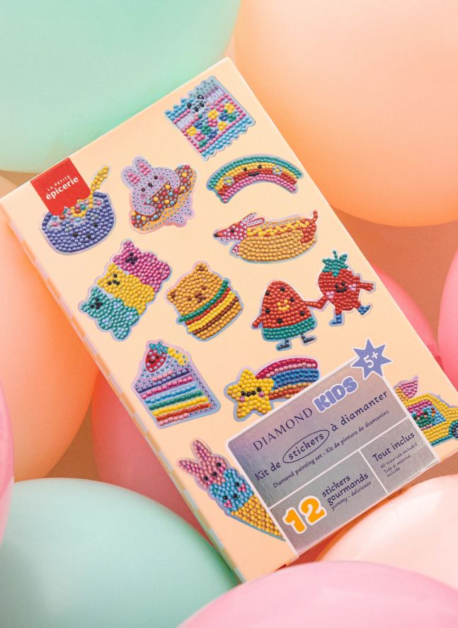 Kit de Diamond painting enfant - Stickers Yummy