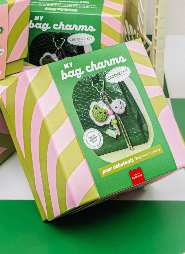 Crochet charm kit - Matcha Club