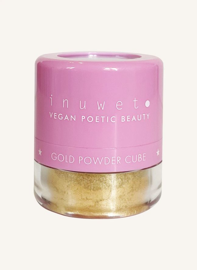 Cube poudre Gold Glitter 