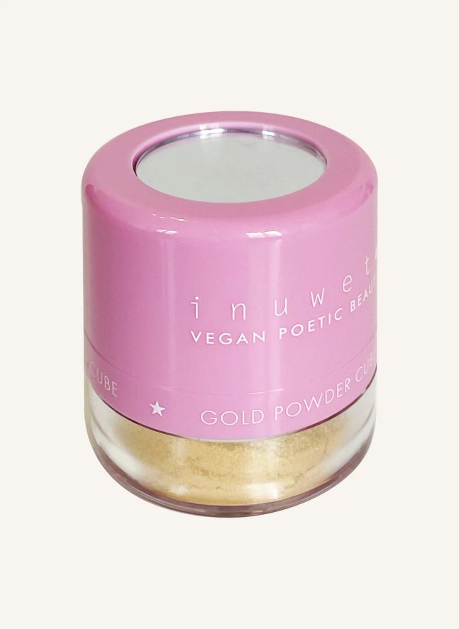 Cube poudre Gold Glitter 