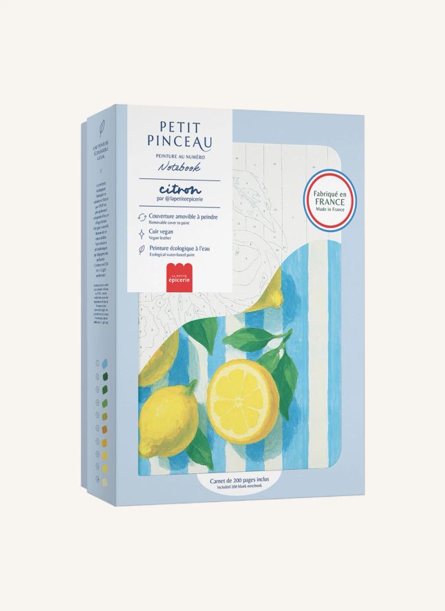 Notebook à peindre - Citrons