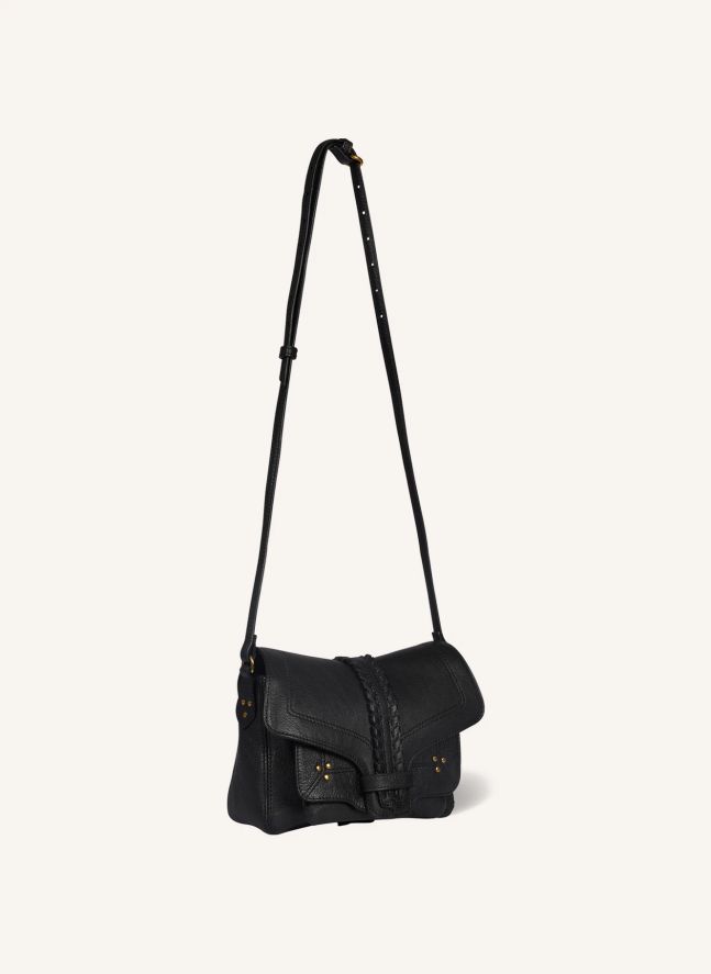 Sac Harry S Chèvre Grainé | Noir