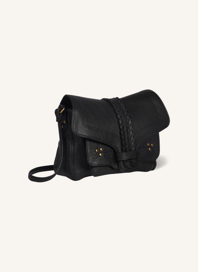 Sac Harry S Chèvre Grainé | Noir