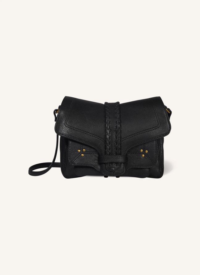 Sac Harry S Chèvre Grainé | Noir