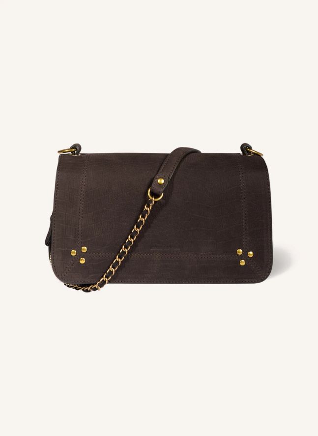 Sac Bobi Taurillon Imprimé Croco | Miel
