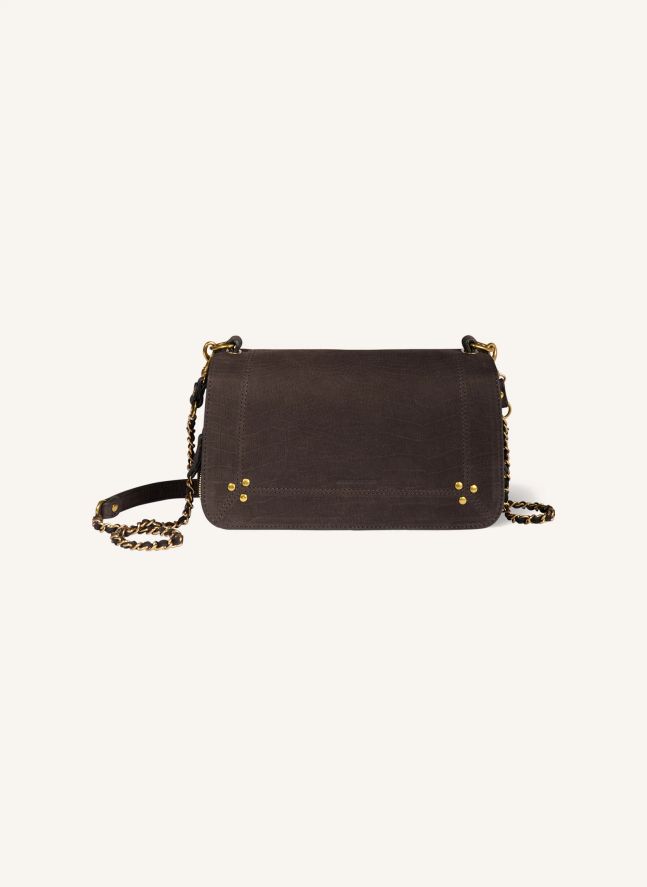 Sac Bobi Taurillon Imprimé Croco | Miel