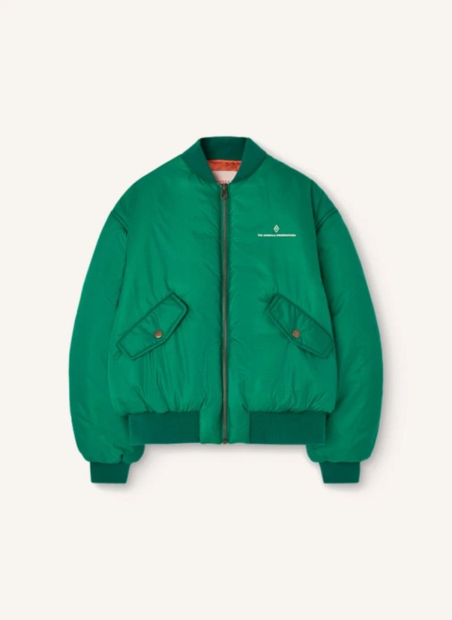 Bomber Panda Fibres Recyclées | Vert