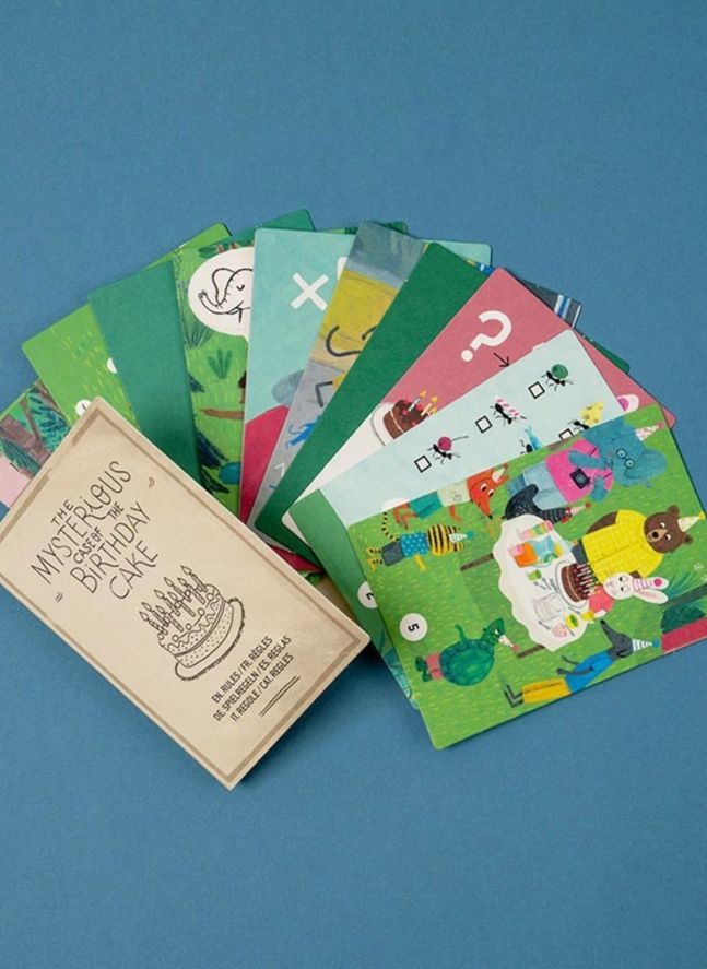 Puzzle et jeu de détective Birthday - 100 pièces