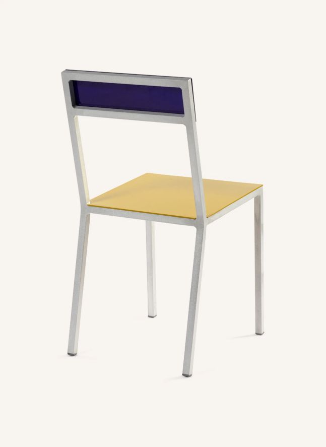 Chaise Alu Chair, Muller Van Severen | Bleu