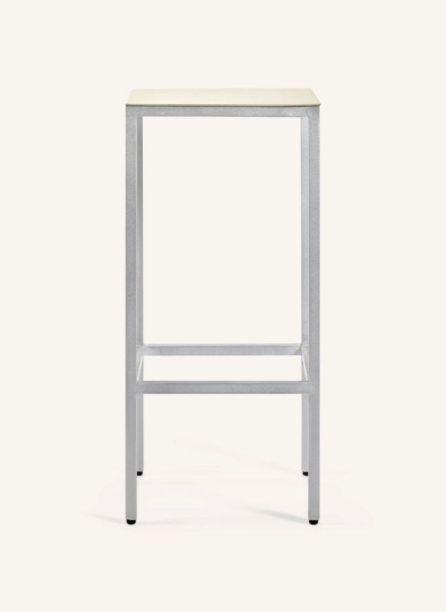 Tabouret de bar 75 cm Alu, Muller Van Severen | Ivoire