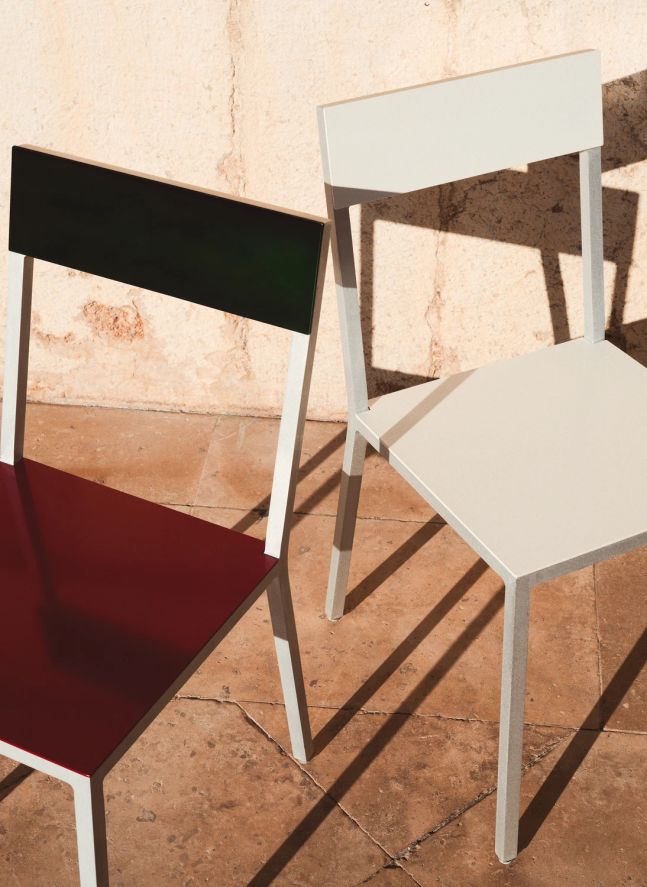 Chaise Alu Chair, Muller Van Severen | Blanc