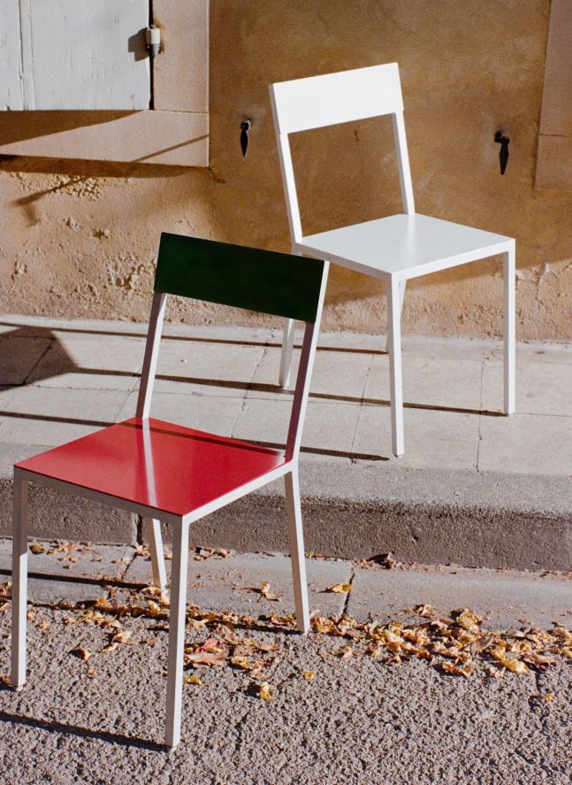 Chaise Alu Chair, Muller Van Severen | Blanc