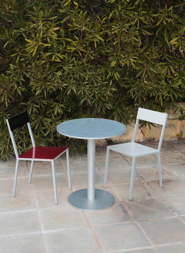 Chaise Alu Chair, Muller Van Severen | Blanc