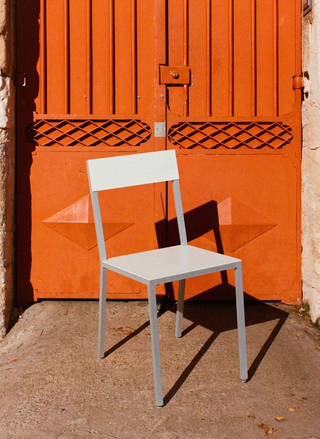 Chaise Alu Chair, Muller Van Severen | Blanc