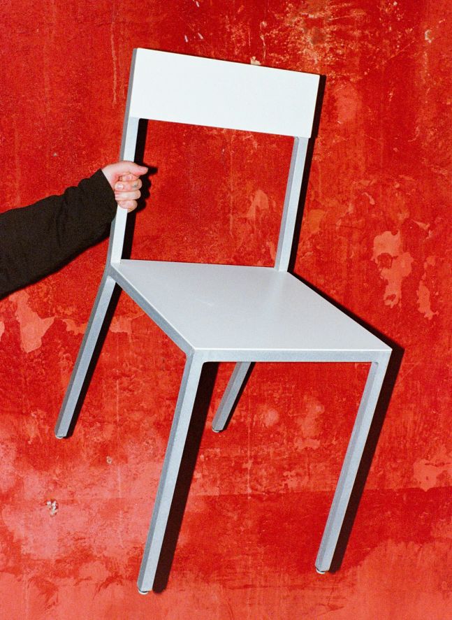 Chaise Alu Chair, Muller Van Severen | Blanc