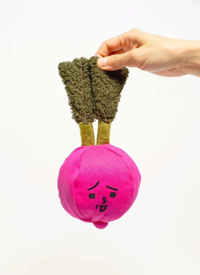 Jouet de fouille Radish | Rose