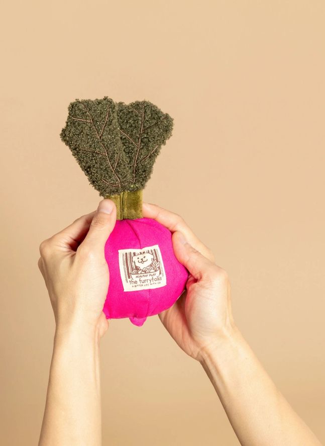 Jouet de fouille Radish | Rose
