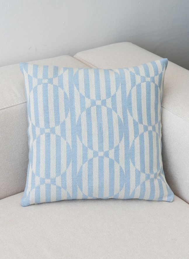 Housse de coussin Dots | Bleu ciel