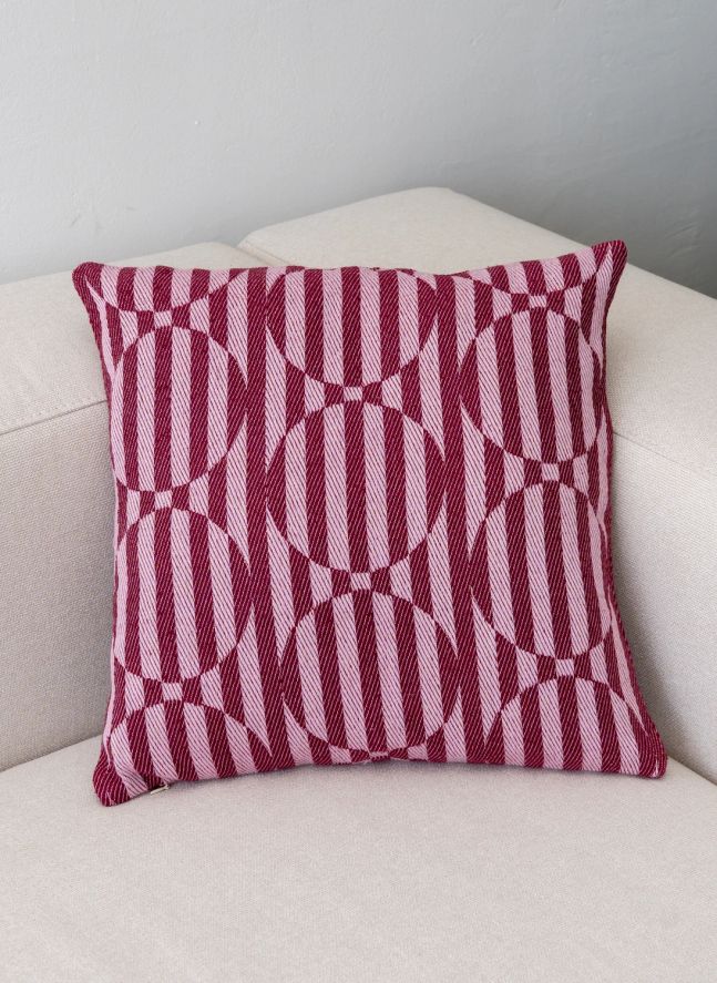 Housse de coussin Dots | Bordeaux