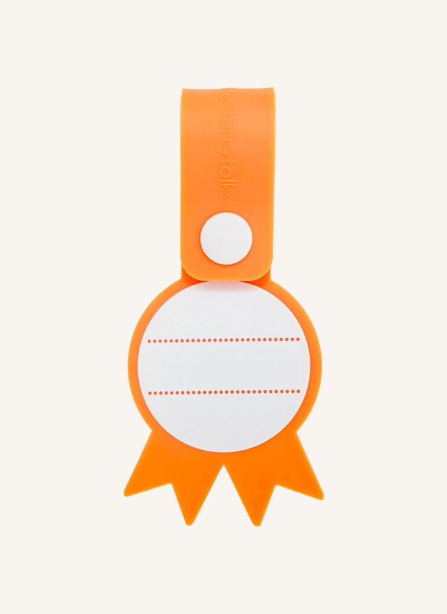 Médaille World's Okayest Dog | Rouge