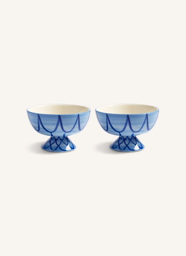 Bols Sirène - Set de 2 | Bleu