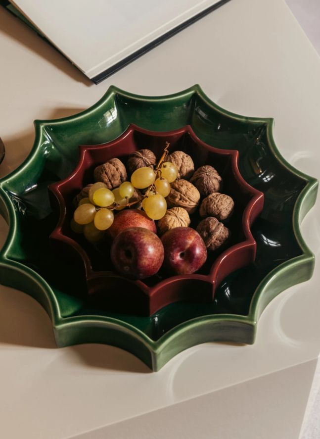 Vide poche Tasca en céramique | Bordeaux