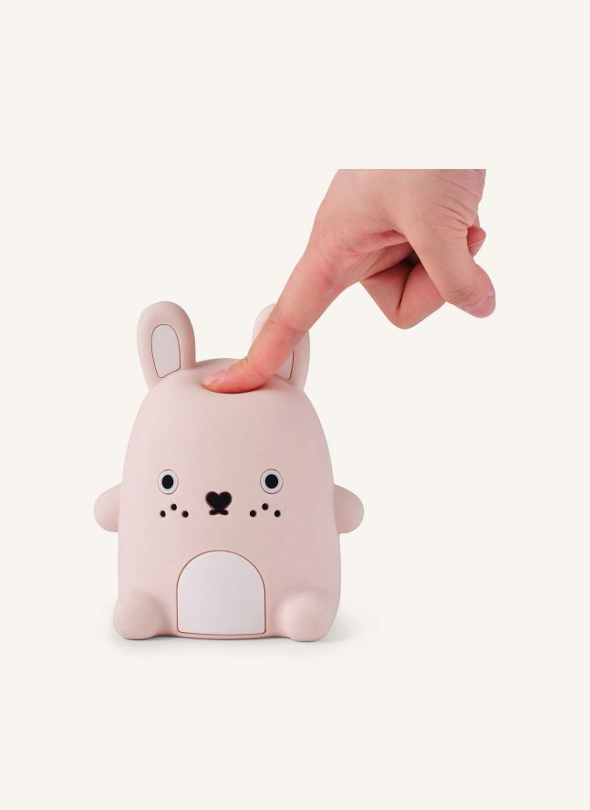 Veilleuse Lapin | Rose pâle