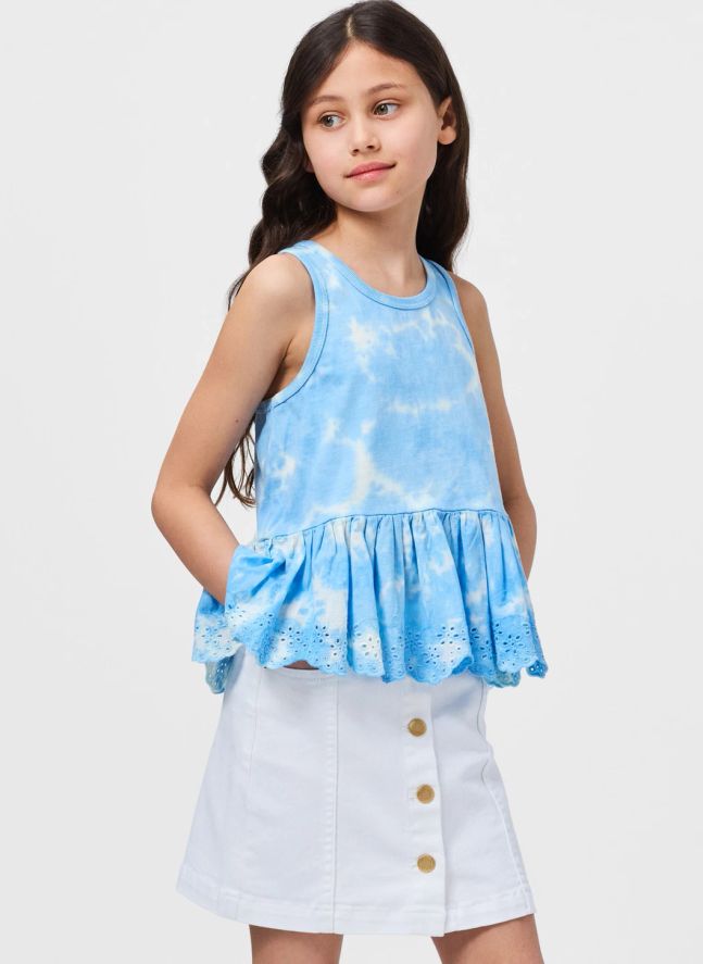 Jupe Denim Bera | Blanc