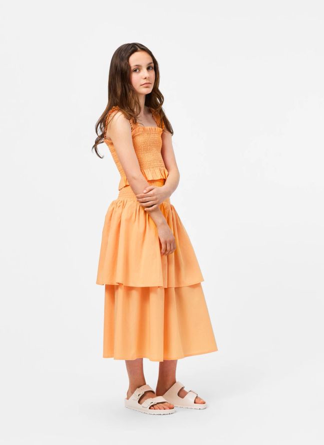 Volante Rolfia Top | Naranja