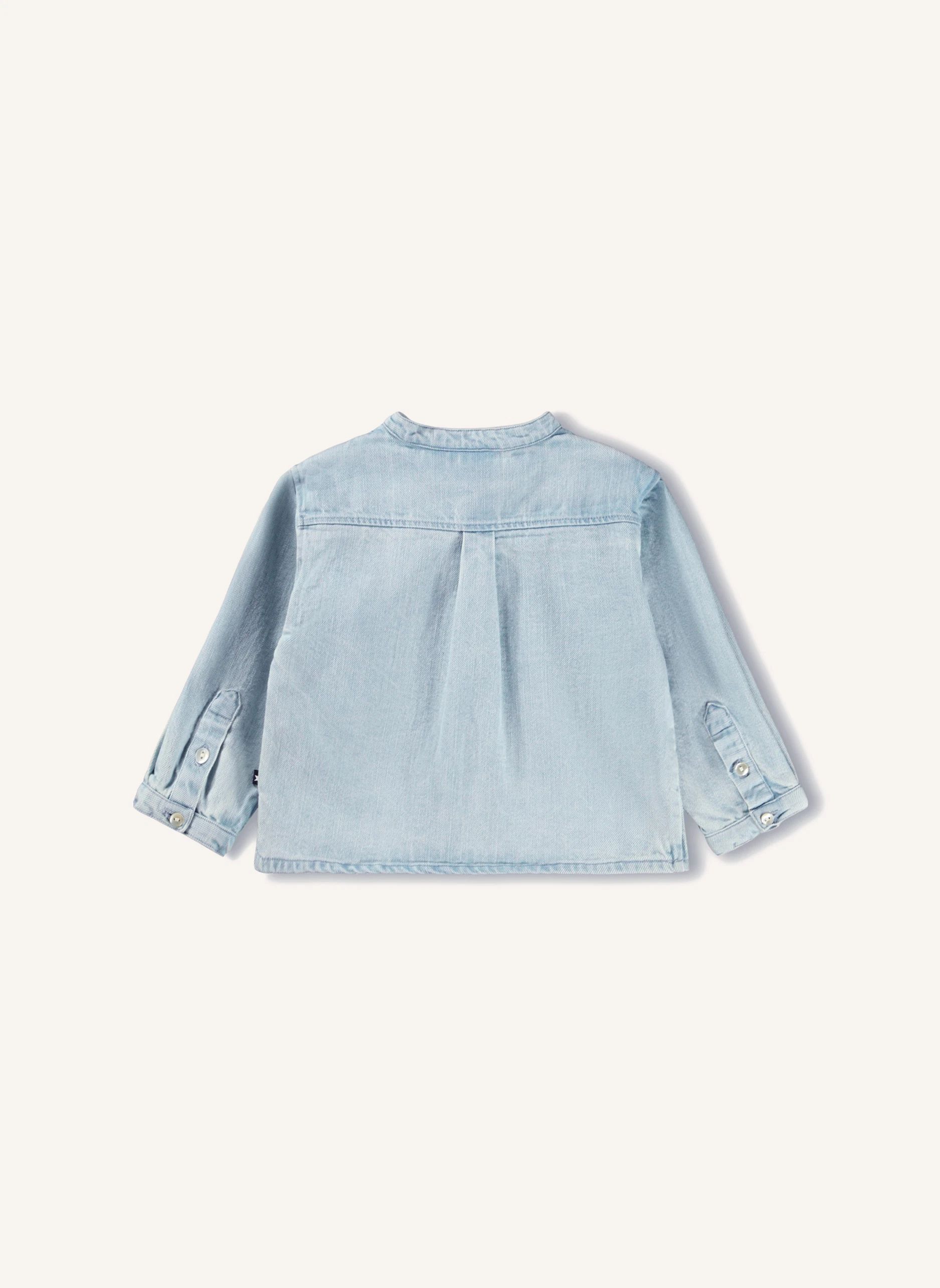 Chemise Denim Enoz Coton Bio | Bleu jean- Image produit n°3