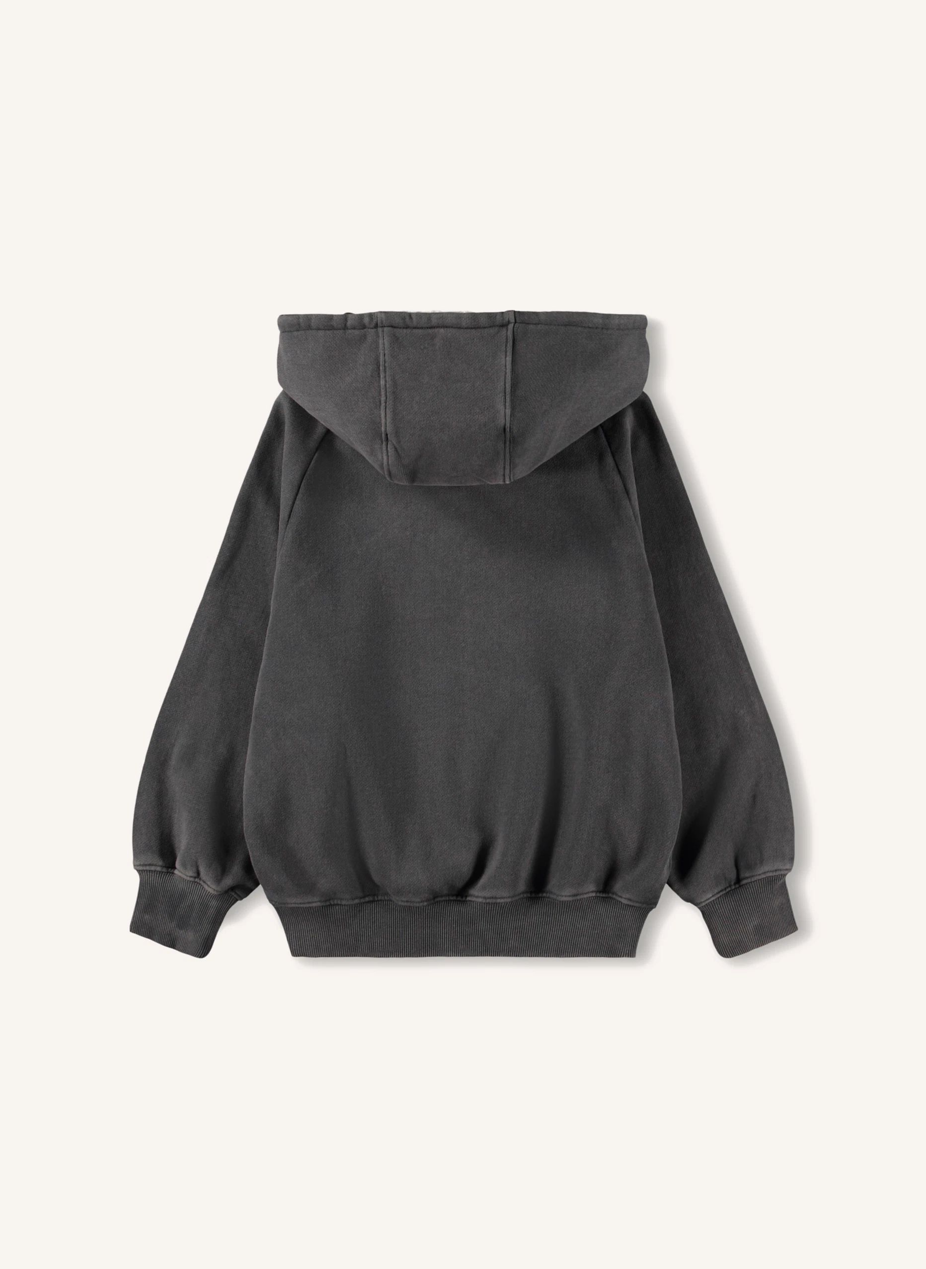 Sweat Mic Unity Coton Bio | Gris foncé- Image produit n°3