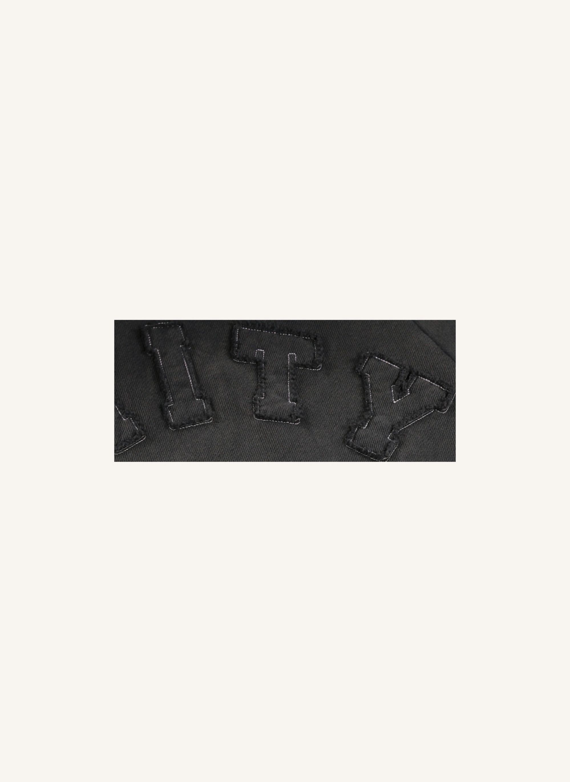 Sweat Mic Unity Coton Bio | Gris foncé- Image produit n°2