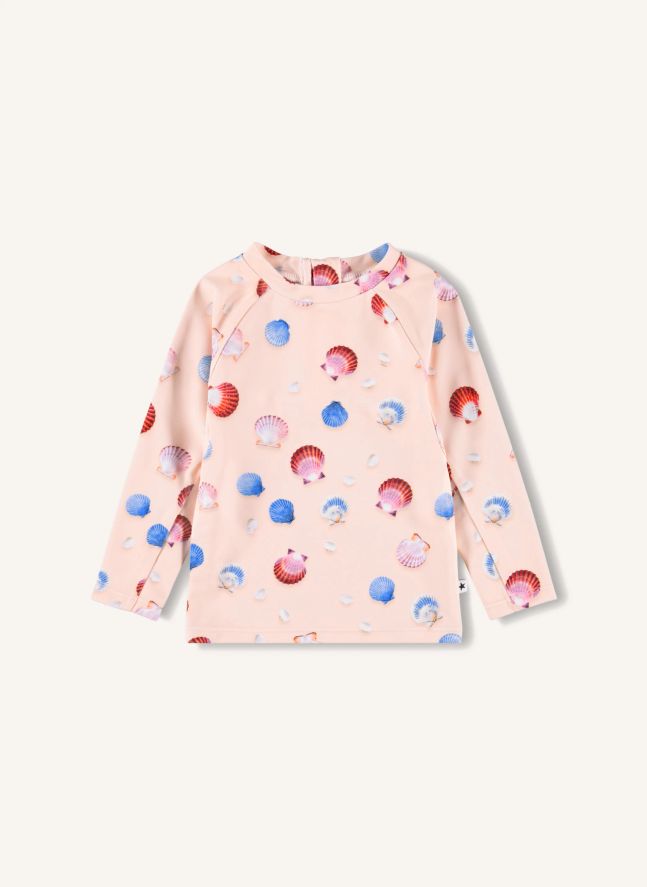 Camiseta Nemo Anti-UV Cascos Fibras Recicladas | Rosa Pálido