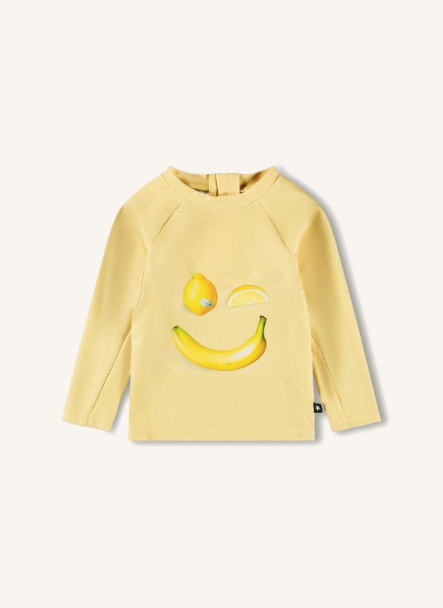 Camiseta Nemo Fruits Anti-UV Fibras Recicladas | Amarillo