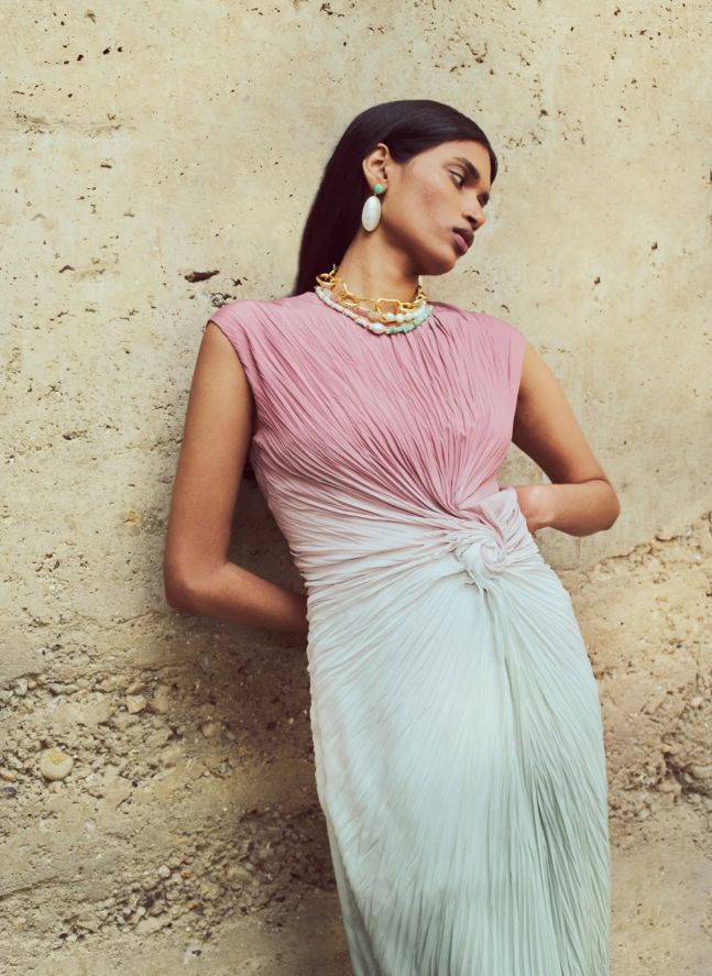 Collier Cabana | Bois de rose