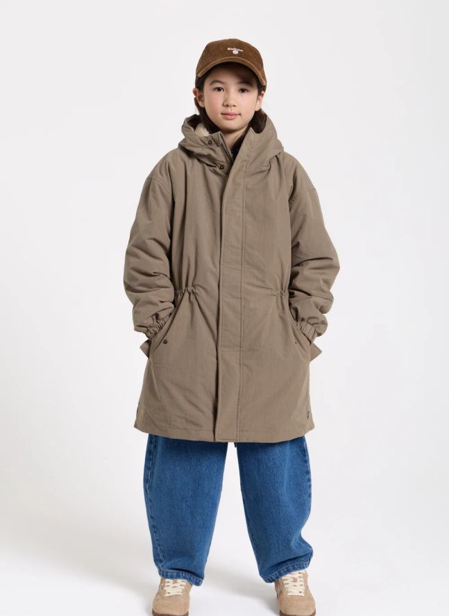 Parka Doublée Koala | Vert kaki clair