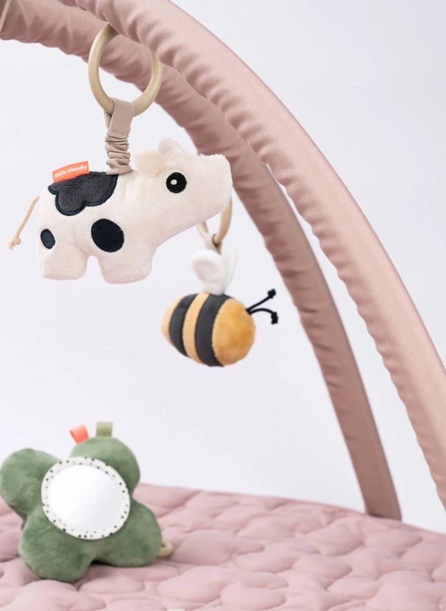 Alfombra de juego Tiny Farm | Rosa