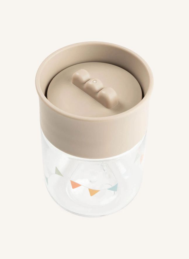 Celebration 360° learning mug in tritan | Sand