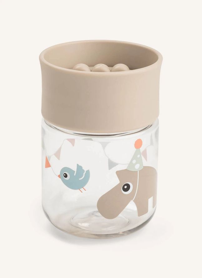 Celebration 360° learning mug in tritan | Sand
