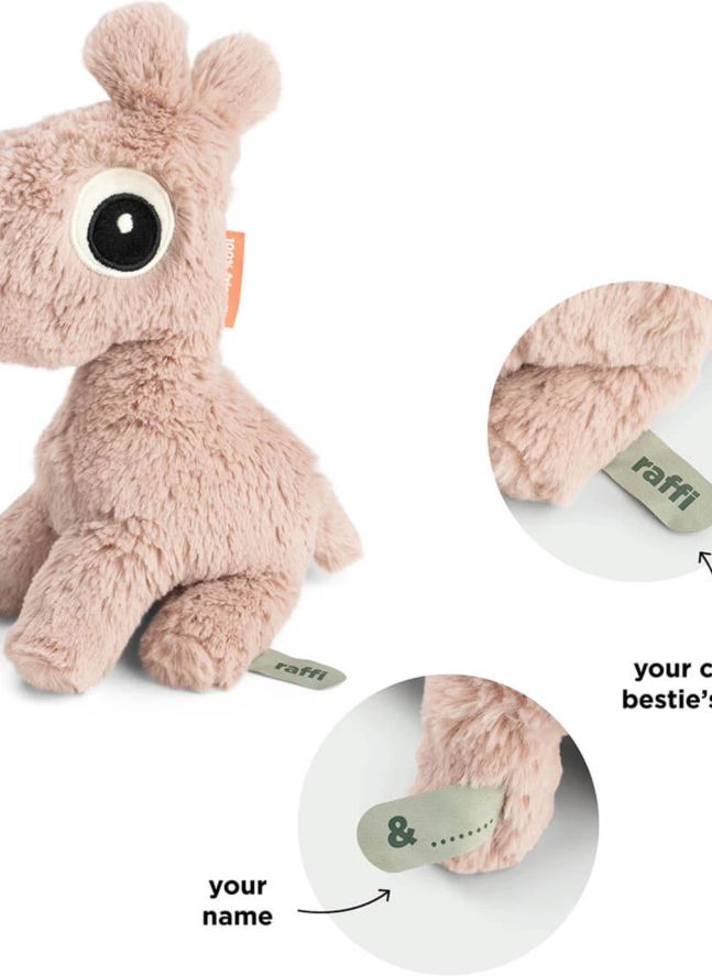 Bestie Raffi plush | Blush