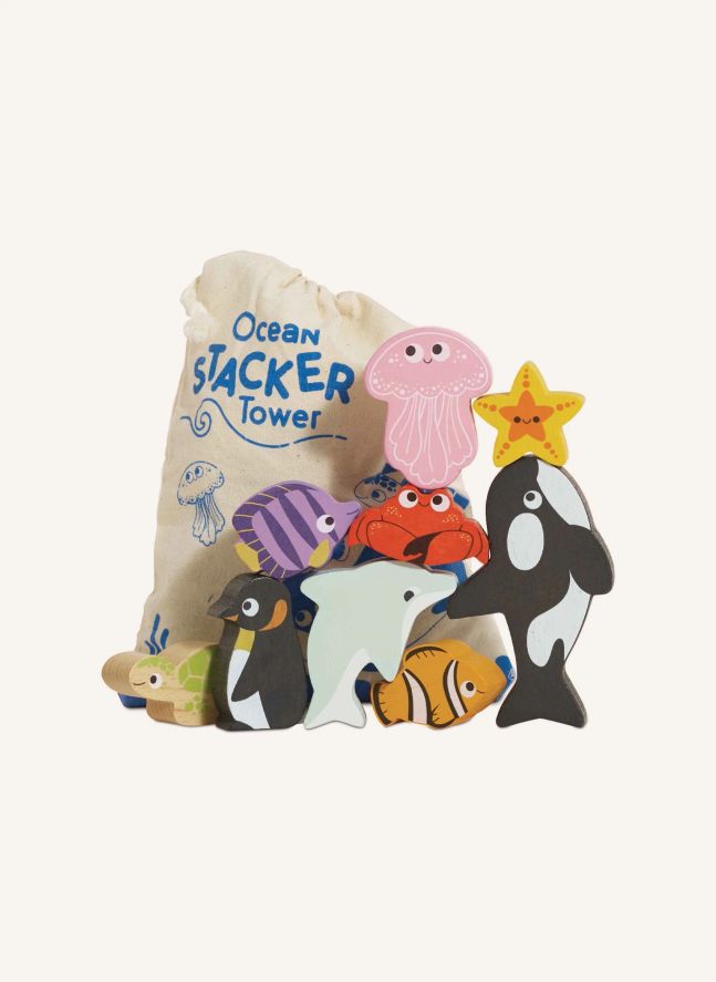 Jeu d'équilibre animaux de l'océan 