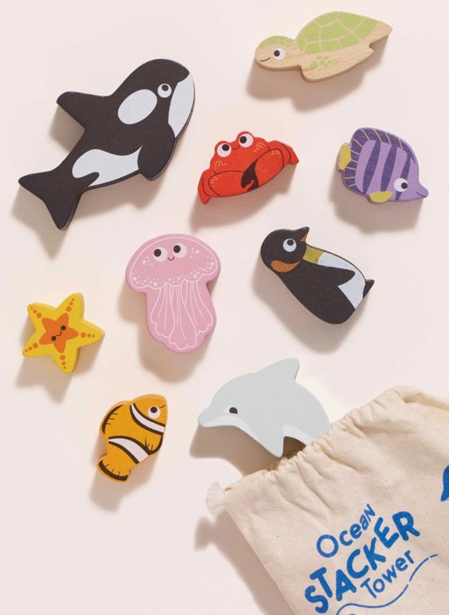 Jeu d'équilibre animaux de l'océan 