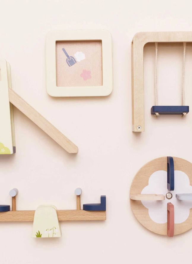 Aire de jeux d'extérieur pour maison de poupée