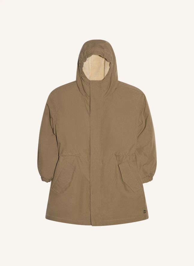Parka Doublée Koala | Vert kaki clair