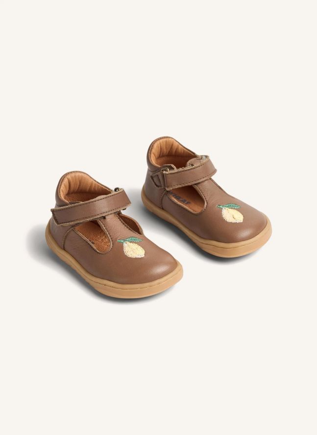 Sandalias Mary Jane Sinne Lemons Piel | Marrón
