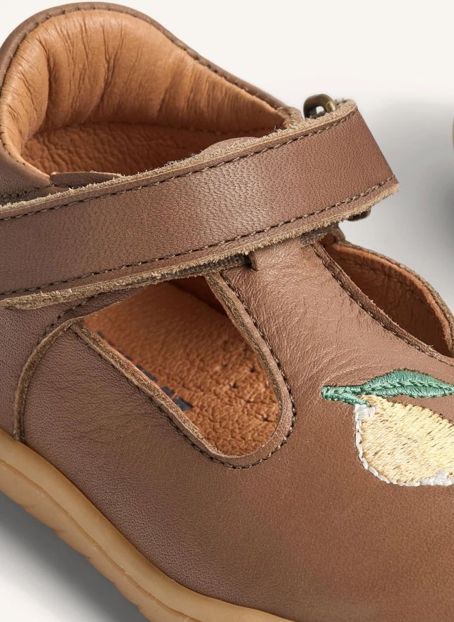 Sandalias Mary Jane Sinne Lemons Piel | Marrón
