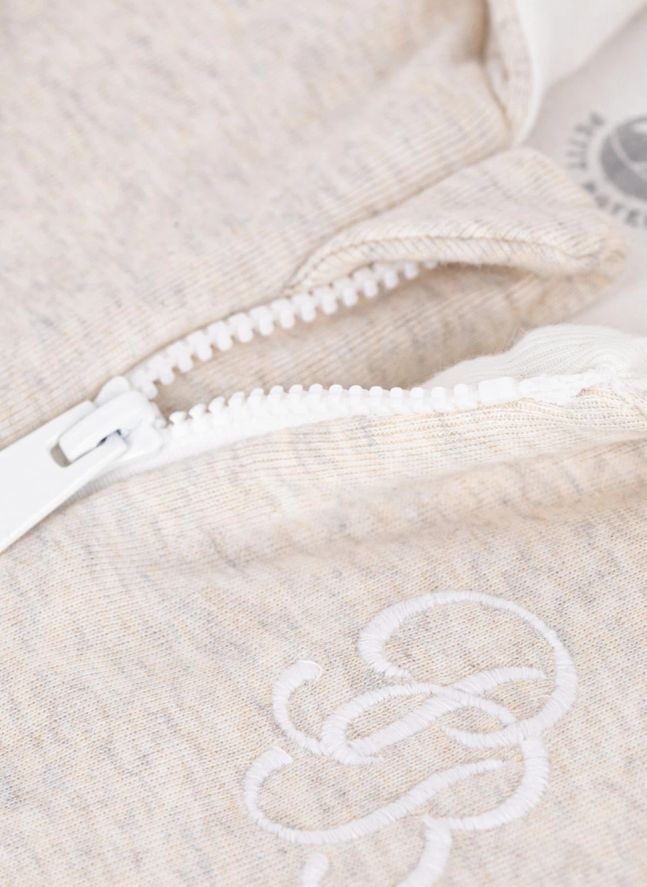Pilote Coton Ouatiné Bio | Beige chiné